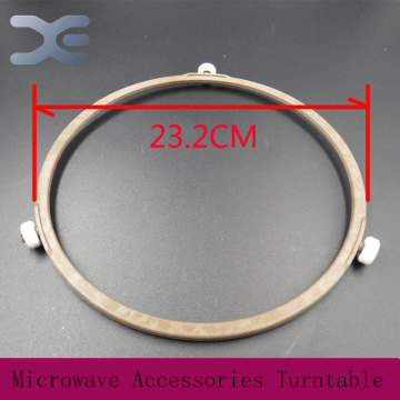 2Pcs Lot Microwave Oven Parts Plastic Round Shaped Rotating Tray Glass Microwave Plate Support Suitable Guide Roller Glass Tray