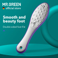 MR.GREEN Pedicure Foot Care Tools Foot File Rasps Callus Dead Skin Remover Professional Stainless Steel Double Sides Files