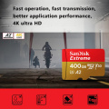 SanDisk Extreme Micro SD Card 32GB 64GB 128GB 256GB 400GB Memory Card SD/TF Flash U1/U3 4K High speed MicroSD For Camera