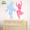 Radha Krishna Hindu God Decoration Wall Decals Bedroom Art Decor Vinyl Removable Wall Stickers for Living Room K427