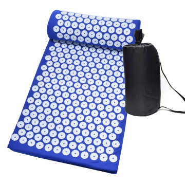 Hot Massager 26*17 inch Massage Mat Acupressure Relieve Back Body Pain Relax Spike Mat Acupuncture Massage Yoga Mat with Pillow