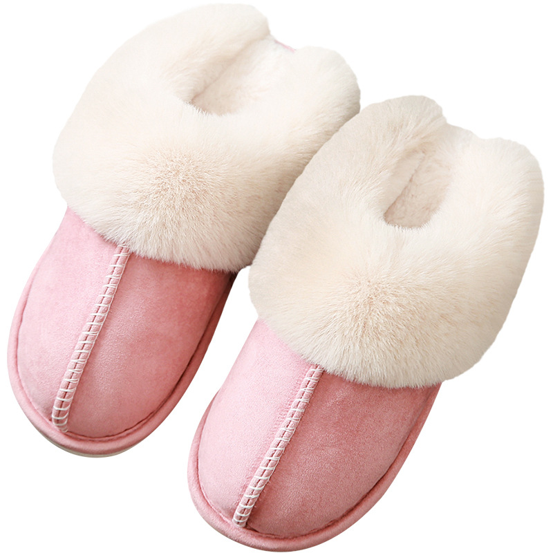 fujin New Autumn Winter Women Men Slippers Bottom Soft Home Shoe Cotton Slippers Indoor Slip On Slides Comfortable Shoe Slippers