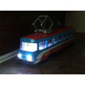 High simulation Travel car,1:32 scale alloy pull Classical tram model,Central City Tram Bus,free shipping