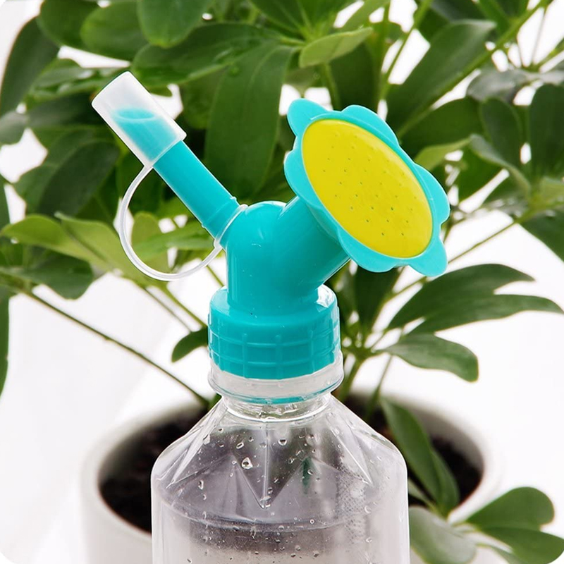 2PCS Gardening Sprinkler Portable Watering Can Nozzle Indoor 2In1 Plastic Sprinkler Irrigation Shower Head Garden Tool