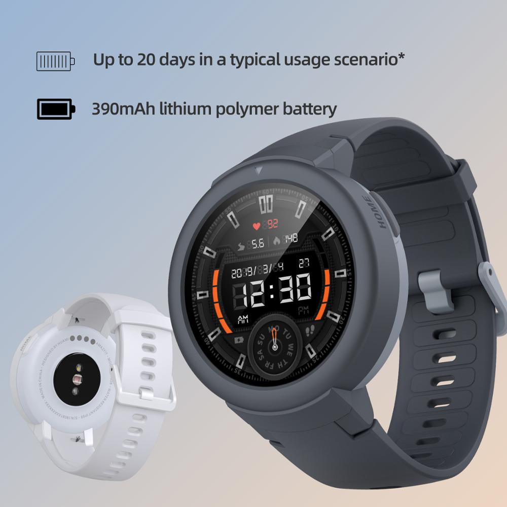 Global Version Amazfit Verge Lite GPS Smart watch with 1:3 AMOLED Display Screen for Android iOS IP68 Wristwatch