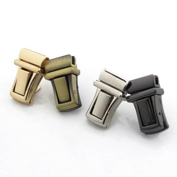 1pcs Metal Press Lock Tongue Lock Clasp Closure Parts Hardware for Bag Shoulder Handbag DIY Craft Closure Bag Parts Accessories