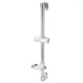 Stainless Steel Lifting Handhold Shower Head Holder Bracket with Slide Bar Soap Box G1/2" spray bottle Bathroom Fixtures