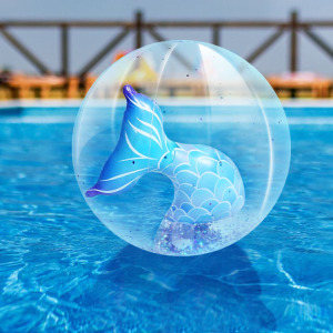 3D Mermaid Beach Balls Inflatable Swimming Pool Toys