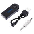 Wireless Bluetooth Car Receiver 4.0 Adapter 3.5mm Jack Audio Transmitter Handsfree Phone Call AUX Music Receiver for Home TV MP3