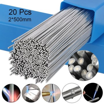 10/20PCs No Need Solder Powder Aluminum Welding Brazing Rod 1.6/2MM Low Temperature Aluminum Solder Soldering Rod