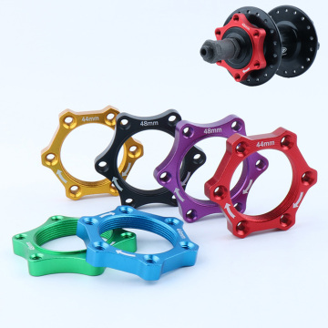 MTB Mountain Bike Hub Disc Brake Rotor Adapter for Bicycle Freewheel Parts Accessories - Select Colors & Sizes