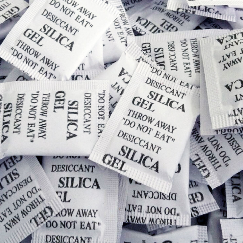 200 Packets Lot Silica Gel Sachets Desiccant Pouches Drypack Ship Drier