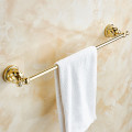 Bathroom Accessories Bath Hardware Set Golden Color Toilet Paper Holder Towel Rack Tissue Holder Cup Holder Robe Hook 5500K