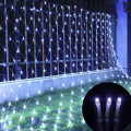 200 LEDs Net Lights AC220V-240V Waterproof Fairy String Light Wedding Party Holiday Decoration Outdoor Garden Lamp UK Plug D30