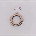 4PCS differe Dia15mm 23mm 33mm 43mm Mini Work Embroidery Hoop Wooden Embroidery Hoop Hand Stitching Hoop Cross Framing Hoop