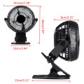 Portable Mini USB Charging Desktop Electric Desk Fan Home Small Compact Strong Airflow Mute Desk Table Clip Wall Cooling Fans