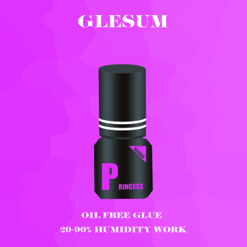 Glesum Eyelash Glue Princess 0.5s-1s Dry Oil And Water Resistant Retention time 7-9 Weeks Soft Eyelash Adhesive Free Shipping