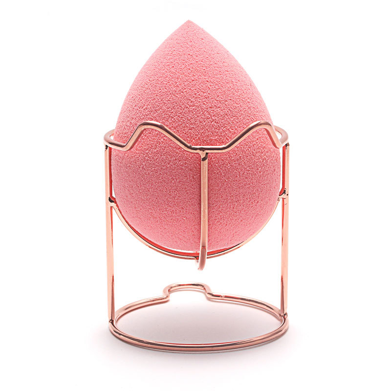 Hot Sale Metal Makeup Sponge Holder Brand Beauty Makeup Puff Rack Powder Puff Blender Storage Rack Sponge Drying Stand Holder