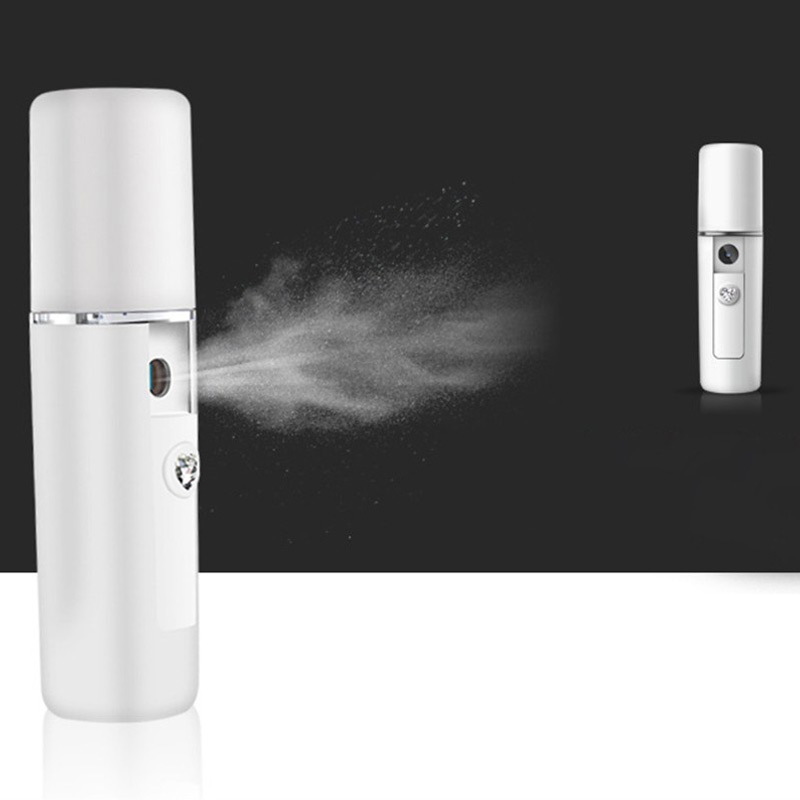 Portable USB Mini Face Spray Beauty Instruments Nano Mist Sprayer Facial Body Nebulizer Steamer Moisturizing Skin Care