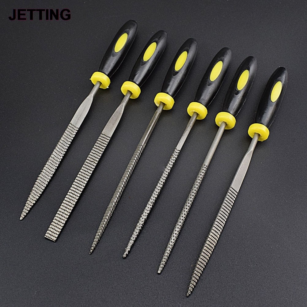 Wood Carving Tools Mini File Set Microtech Needle Rasp Filling Woodworking Files Hobby Hand Diy Folder Metal Filing Flat