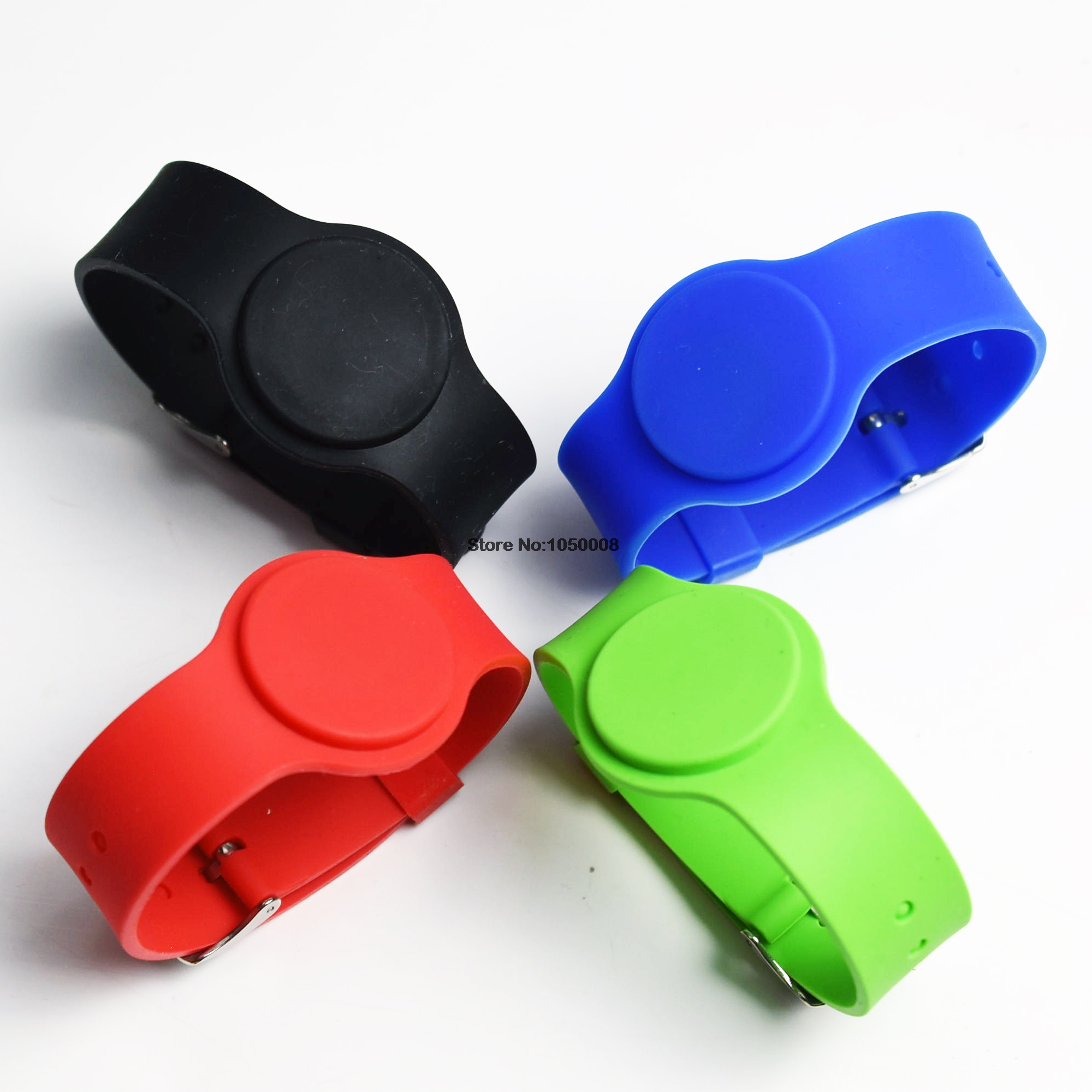 13.56Mhz RFID Wristband Silicone Bracelets Wrist Band NFC Smart S50 1k IC ISO14443A Door Access Control Card