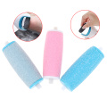 4Pcs 3color Dull Polish Foot Care Tool Heads Hard Skin Remover Refills Replacement Rollers For File Feet Care Tool