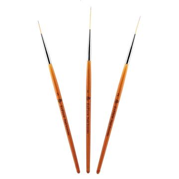 3Pcs Nail Art Drawing Line Brush Painting Pen Nail Dotting Tool Set