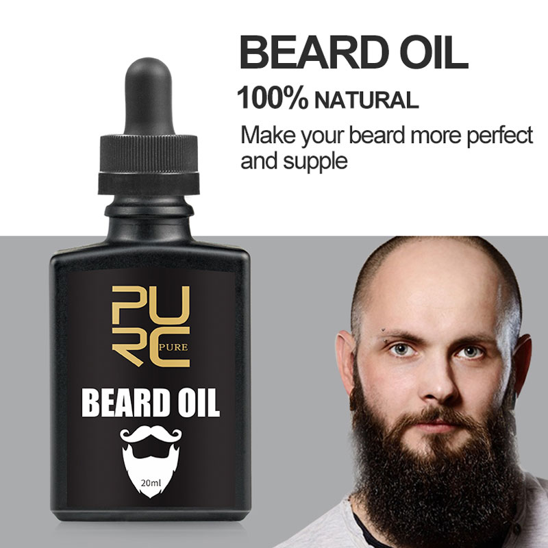 5days Man\'s Beard Oil Moisturizing Beard Soften Mustache Beard Care Essential Oil