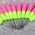 10pcs/lot Plastic Crochet Braid Needle Use For Human Hair Extension Tools Wig Hook Needle Threader Knitting Crochet Needle