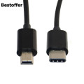 Mini USB to USB-C Cable USB C to Mini B Cord for GoPro Hero 3+ PS3 Controller & Mini B Devices 25cm/ Black