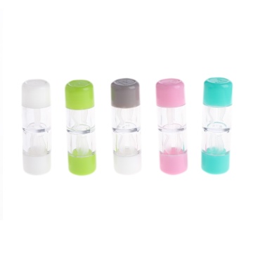 Cosmetic Contact Lens Container Holder RGP Hard Contact Lens Case Protective Box U4LF