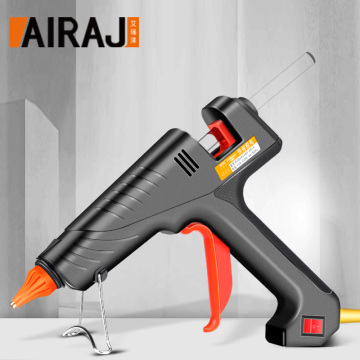 AIRAJ 400W Industrial Grade Hot Melt Glue Gun, Give 10 Glue Sticks for Household DIY Hand-made Adhesive Tools