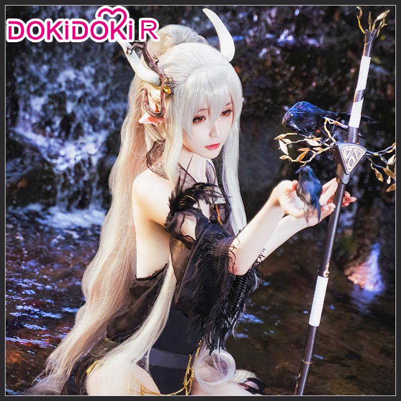 DokiDoki-R Game Arknights Cosplay Costume Women Shining Game Cosplay Girl Sexy Costume Halloween Arknights Shining