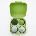 Hot Sale 4PCS/box Green Latex-Free Cosmetic Sponge Set