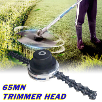 Trimmer Head Coil 65Mn Chain Trimmer Head Chain Brushcutter Garden Grass Trimmer For Lawn Mower Drop Shipping Support