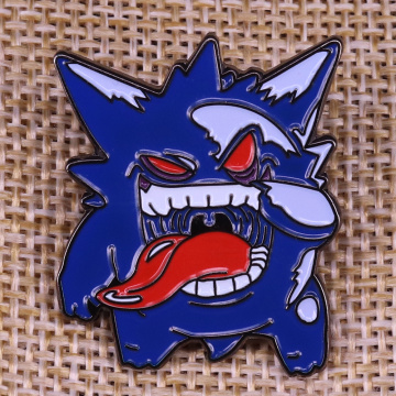 Gengar Enamel Pin Badge Gift For Him Anime brooch