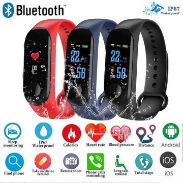 Smart Bracelet Information Push Heart Rate Pedometer Heart Rate Monitor Outdoor Fitness Equipment