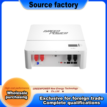 Wall Mounted Solar Battery 51.2V