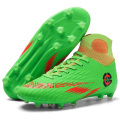 Brands Football Boots Man Soccer Artificial Grass Original FG Superfly High Ankle Kids Shoes Crampons Outdoor Sock Cleats