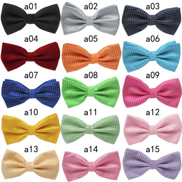 Bowtie men formal necktie for Men's Kids Boy Toddle business wedding bow tie Male Dress Shirt krawatte Polka Dot gift TRAA0426