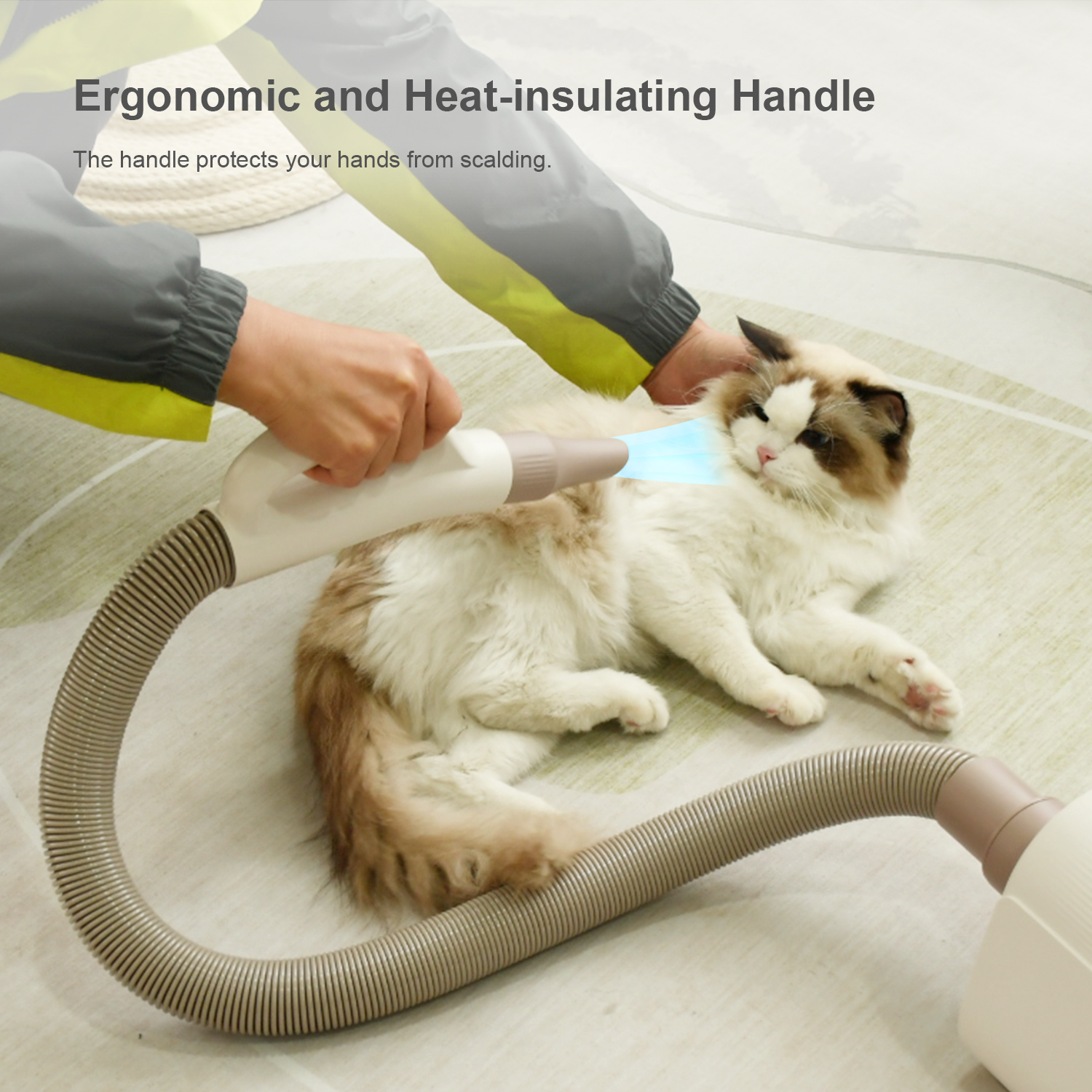Intelligent Touch Screen Dog Hair Dryer