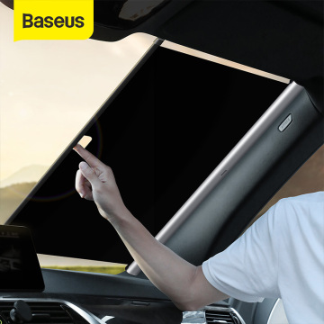 Baseus Car Sunshade Retractable Windshield Car Window Shade Car Front Sun Block Auto Rear Window Foldable Curtain Sunshade