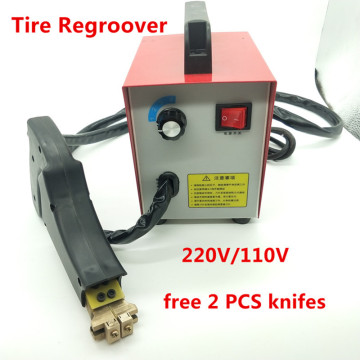 Tire Regroover Truck Tire Car Tire Rubber Tyres Blade Iron Grooving electric Rubber cutting machine