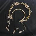 Halo Crown Gold Headband Virgin Mary Tiaras Headpiece Lolita