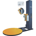 Semi-auto turntable pallet stretch film wrapping machine