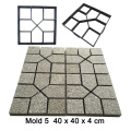 DIY Stepping Stone Block Pavement Buildings Cement Paver Path Maker Mold