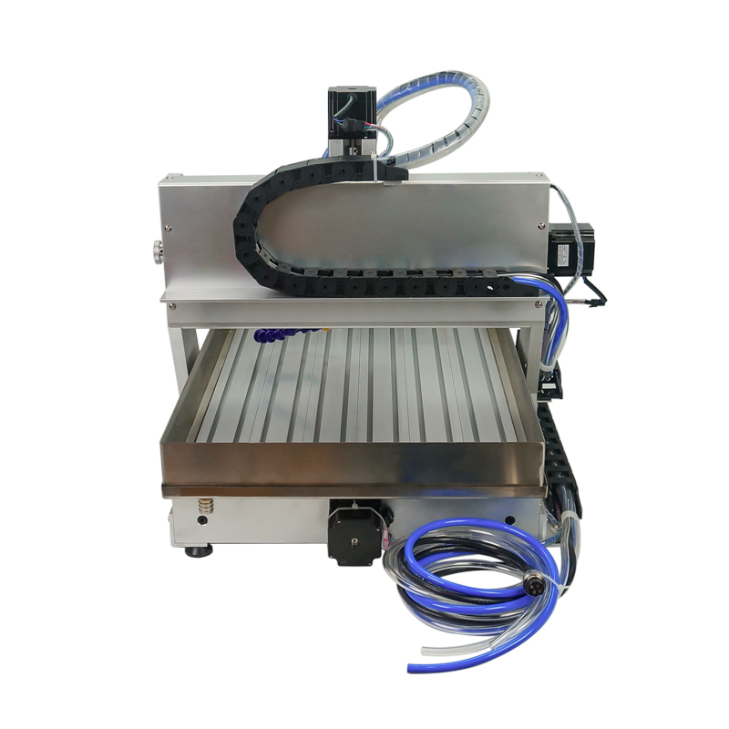 2.2KW 1.5KW CNC Engraving Machine 3040 4 Axis CNC Router USB Parallel Metal Cutter Water Tank
