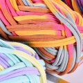 100g/Roll Super Soft Thick T Shirt Yarn Cotton Blended Yarn For Hand Knitting Blanket Carpet Handbag Crochet Cloth Yarn