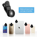 3 In 1 Fish Eye Lens Wide Angle Macro Fisheye Lens Zoom Lenses Kit With Clip For iPhone Xiaomi Samsung Mobile Phones Camera Lens