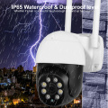 Outdoor WiFi Camera 3.0 MP Security Surveillance IP Camera Two-Way Audio Motion Tracking Detection IP66 Waterproof Wi-Fi IP Cam